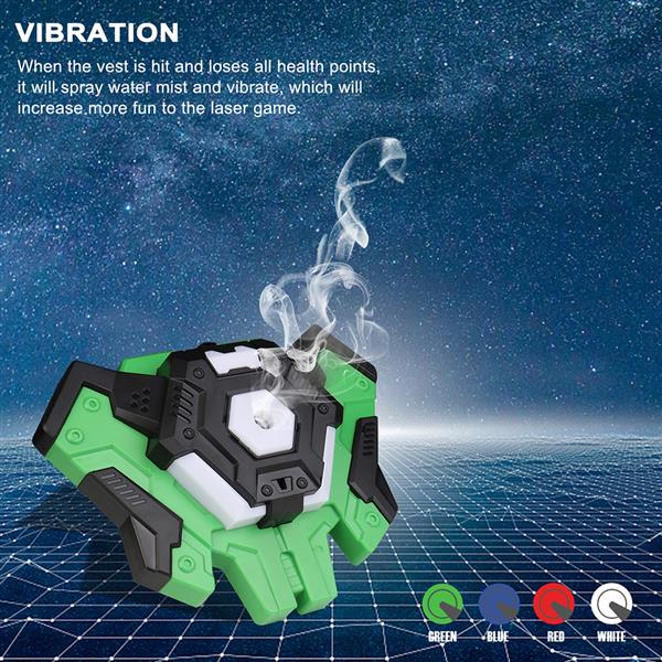 Small Laser Gun 4 Packs Vest 4 Packs