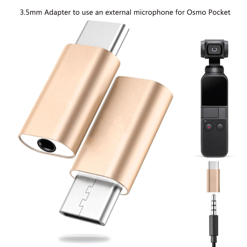 Type C USB C to 3.5mm Audio Adapter for External