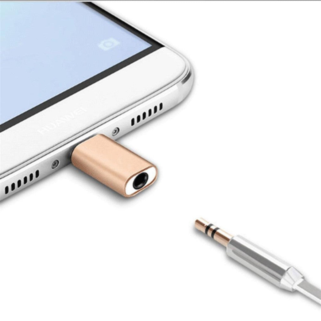Type C USB C to 3.5mm Audio Adapter for External