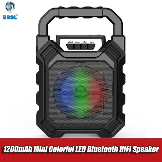 Portable Wireless Bluetooth Karaoke Speaker 3D Outdoor Bicycle